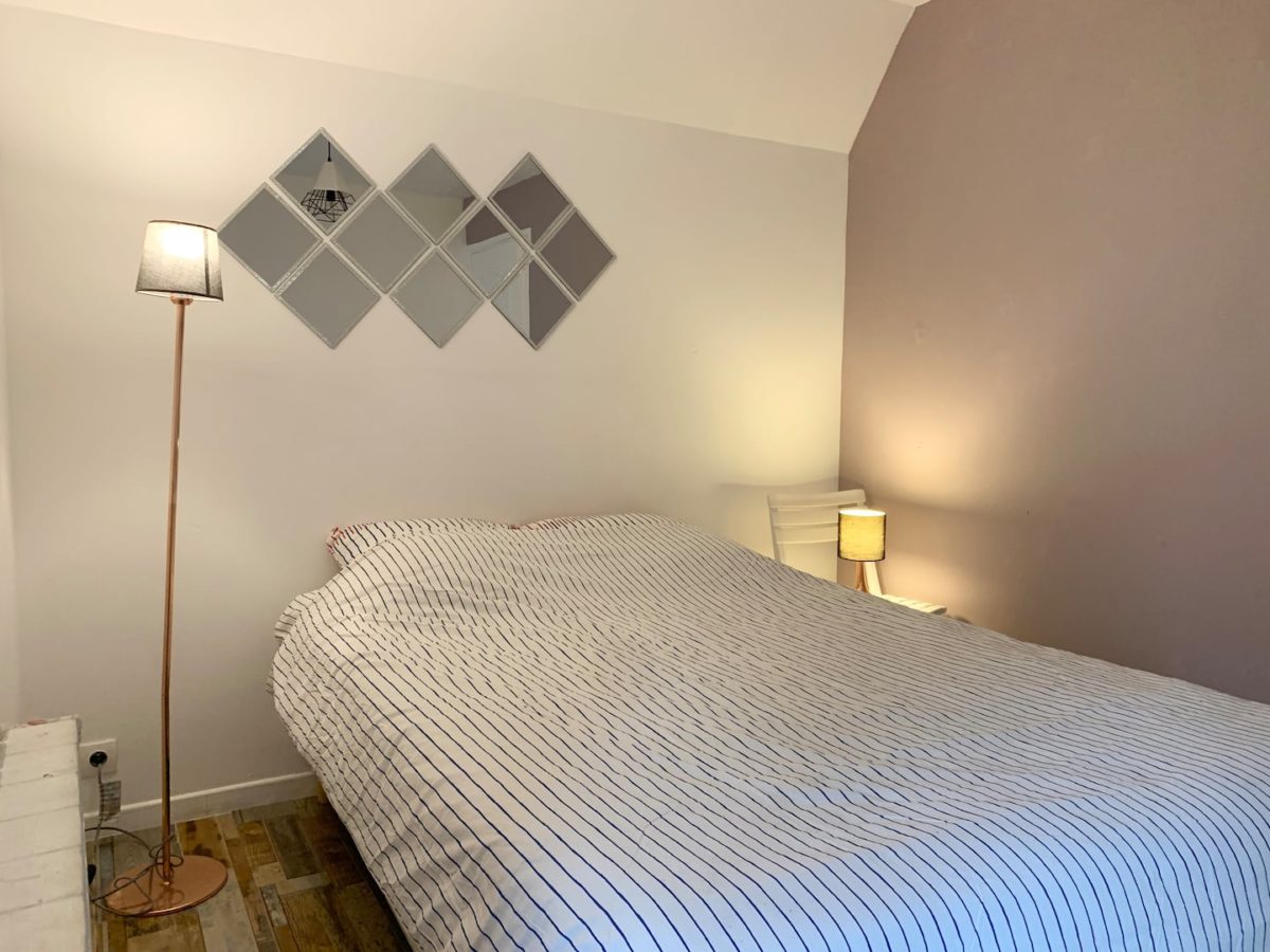 Furnished rental in Roissy-en-France Bedroom for 2 persons